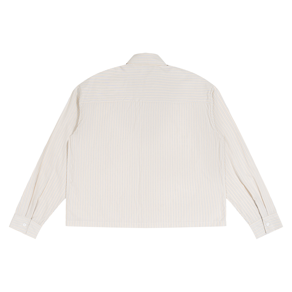 Buttoned Stripped Tee Shirts