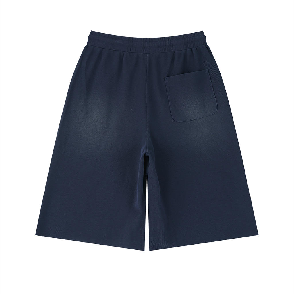 340 GSM  Sunfade Raw Edge Shorts (U)
