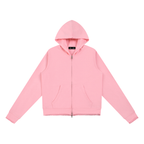 350 GSM Raw Edge Full Zip Hoodie (W)