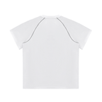 Striped Contrast Stitch T-Shirt