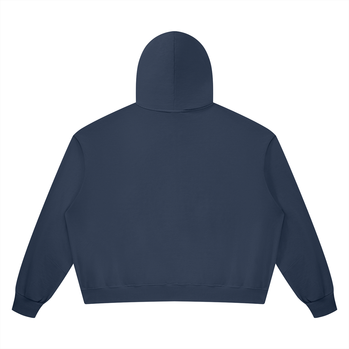 Vintage Wash Boxy Full-Zip Hoodie