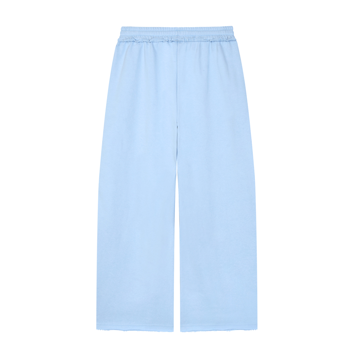 350 GSM Wide Leg Raw Edge Sweatpants (W)