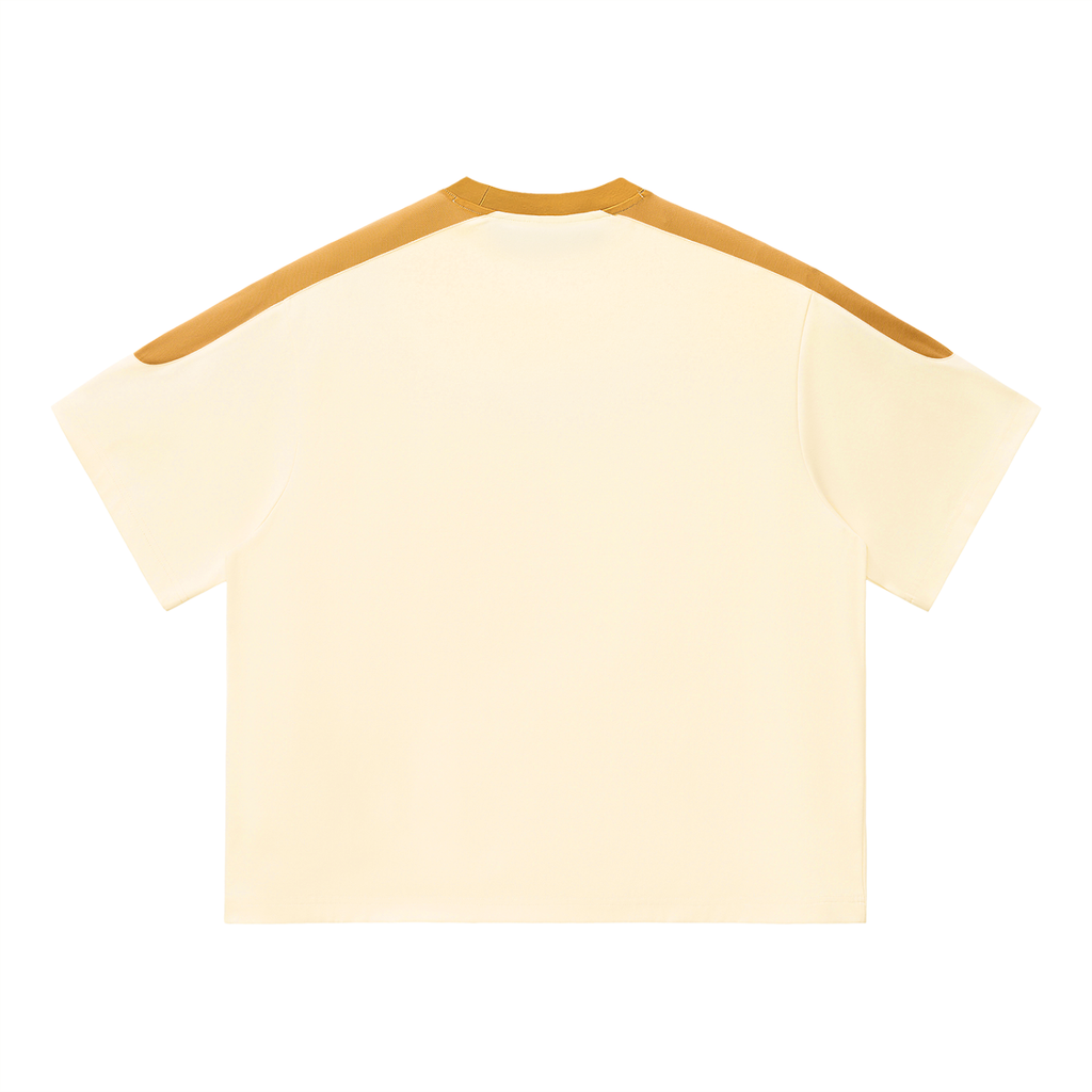 Color Block Oversized T-Shirt