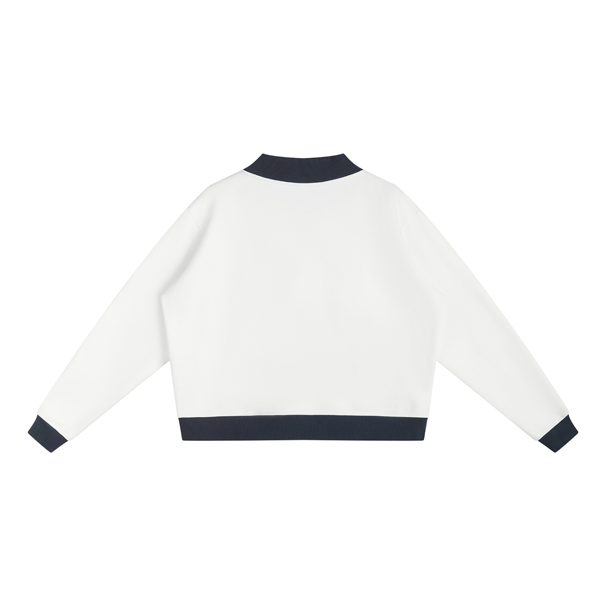 350 GSM Mock Neck Crewneck Sweatshirt (W)