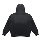 355 GSM Vintage Wash Fleece Hoodie (U)