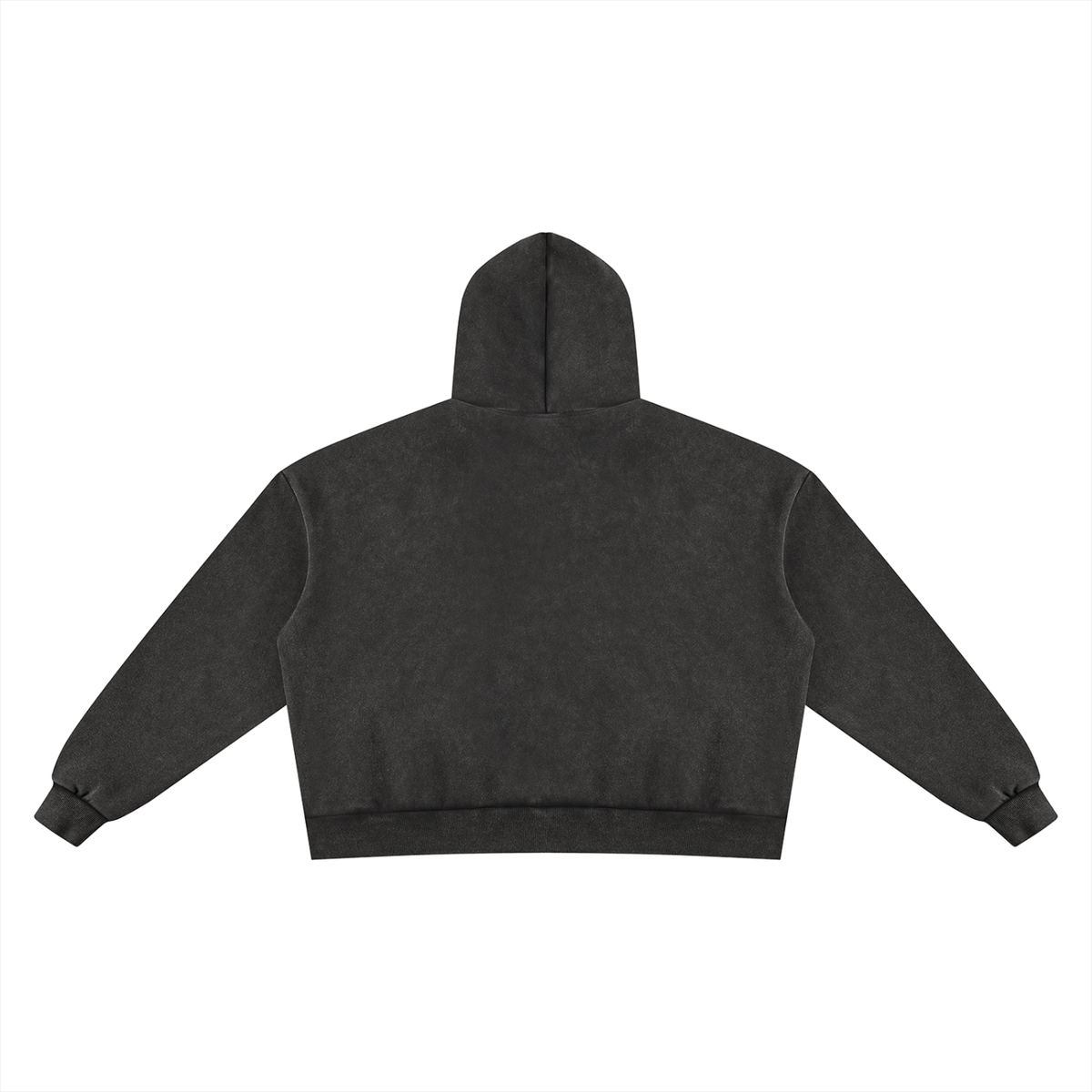 Vintage Wash Fleece Boxy Hoodie