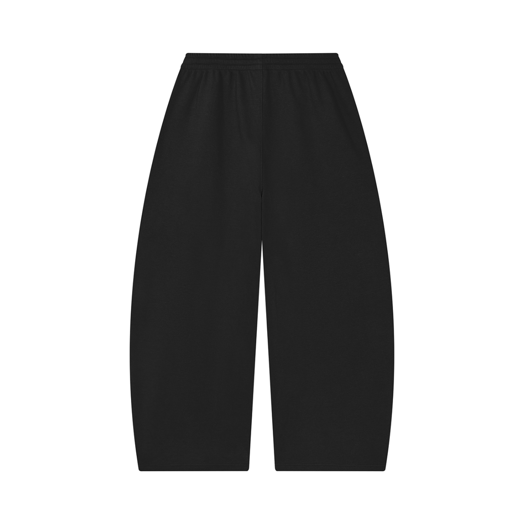360 GSM Waffle Barrel Leg Pants