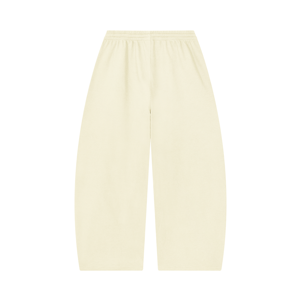 360 GSM Waffle Barrel Leg Pants (u)