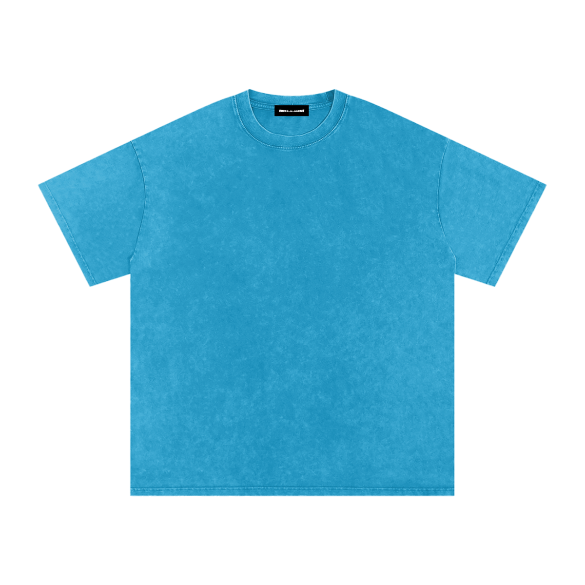 Snow Wash Oversized Cotton T-Shirt