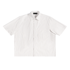 Oversized Vertical Stripe Boxy Shirt