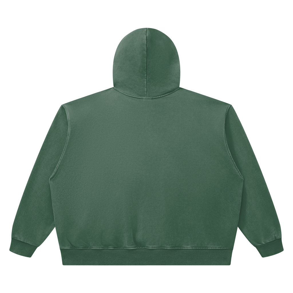 420 GSM Heavyweight Vintage Wash Boxy Hoodie (U)