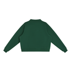350 GSM Essential Fleece Mock-Neck Crew Sweatshirt (W)