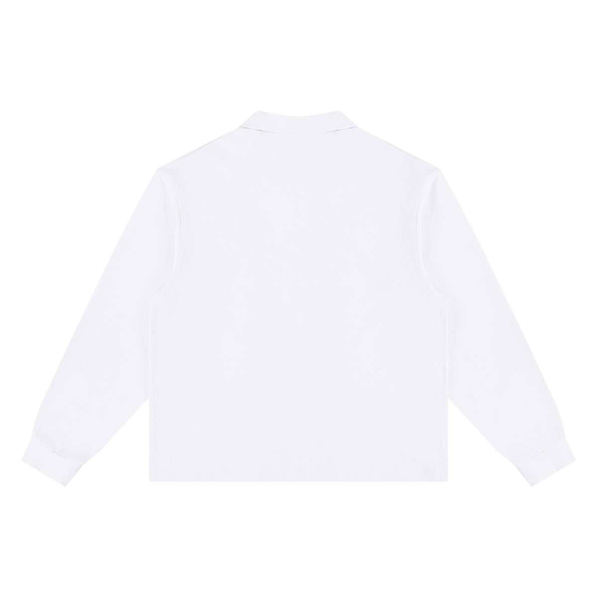 320 GSM Loose Long Sleeve Polo Shirt (U)