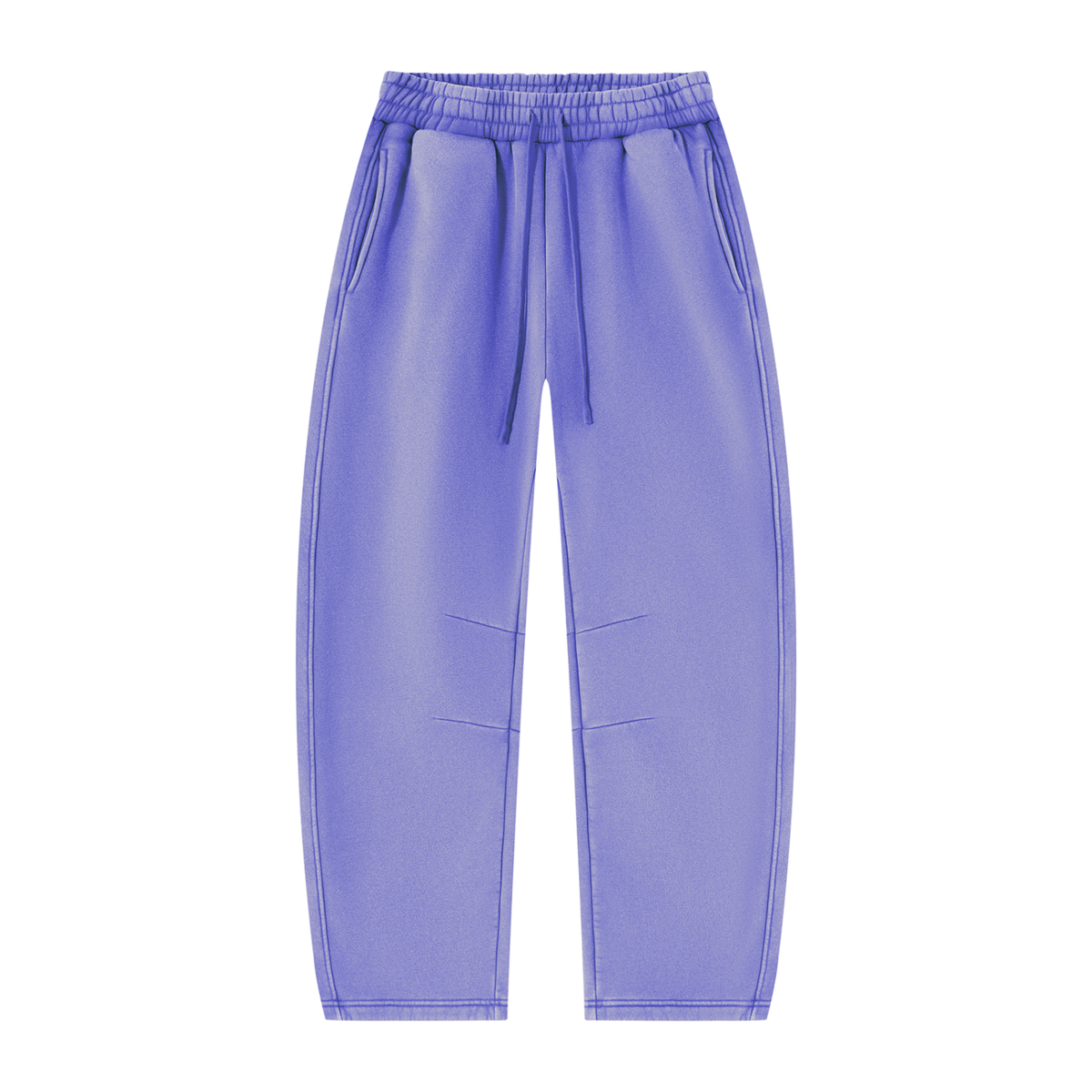 390 GSM Vintage Wash Barrel Leg Fleece Sweatpants (U)