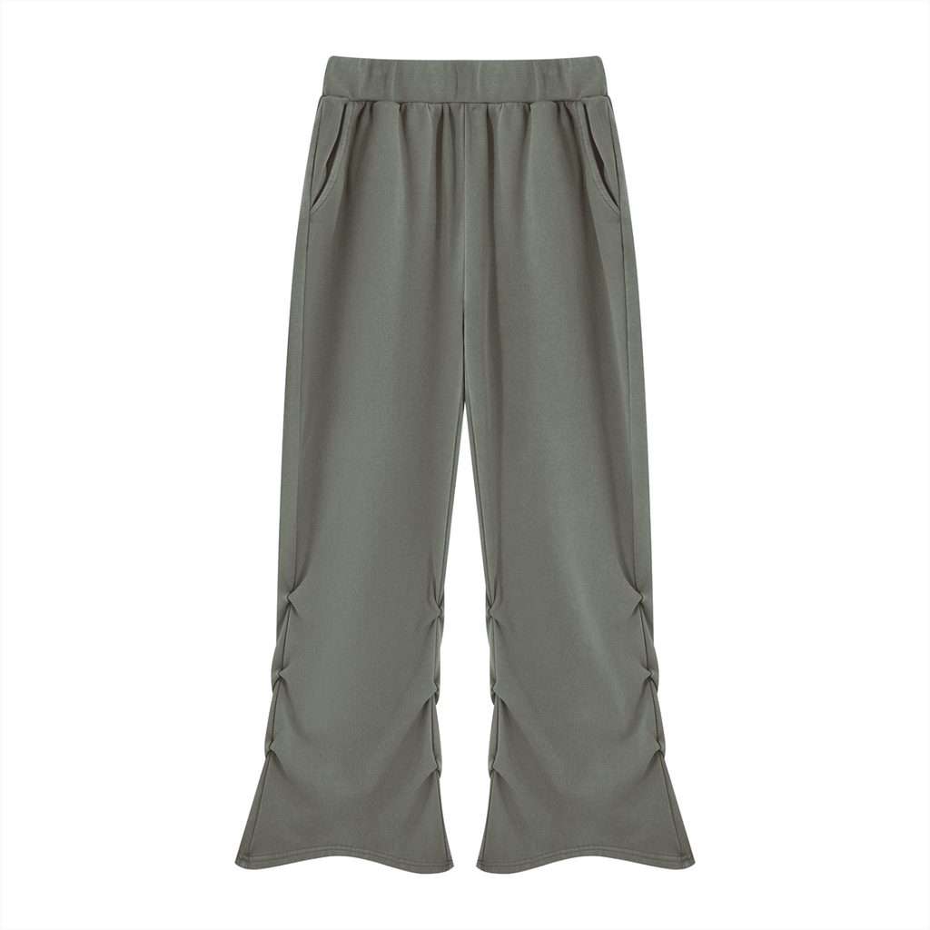 350 GSM Vintage Wash Ruched Sweatpants (W)