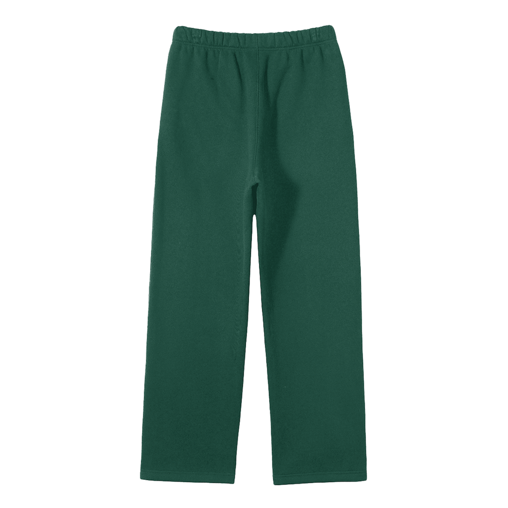 360 GSM Solid Color Fleece Straight Leg Pants (U)