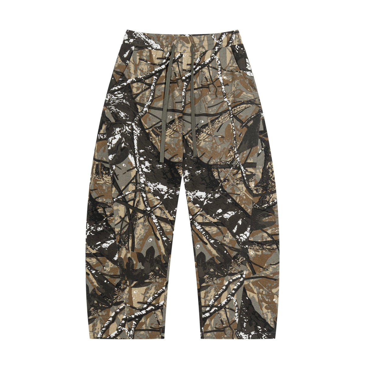 340 GSM Tree Camo Barrel Leg Pants (U)