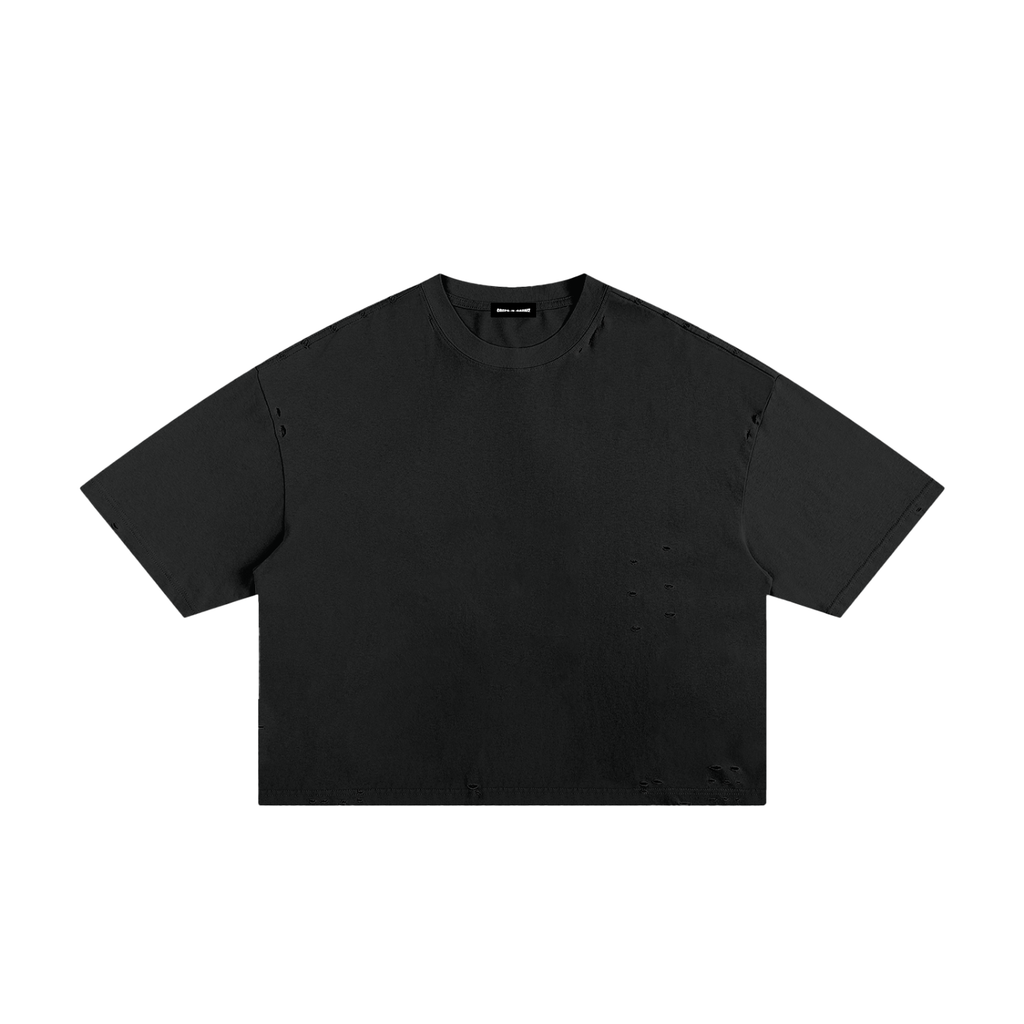 250 GSM Classic Frayed Boxy Tee