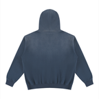 355 GSM Vintage Wash Fleece Hoodie (U)