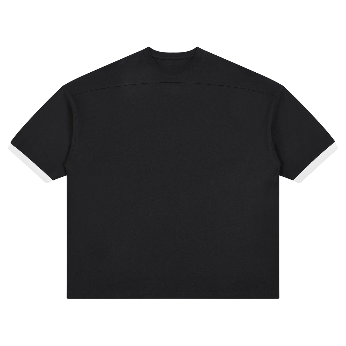 230 GSM Color Block Drop Shoulder T-Shirt