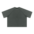 340 GSM Mineral Wash Boxy Waffle T-Shirt (U)