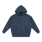 345 GSM Oversized Zipper Hoodie
