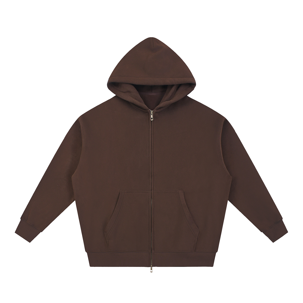 345 GSM Oversized Zipper Hoodie