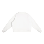 350 GSM Essential Fleece Mock-Neck Crew Sweatshirt (W)