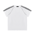 Striped Contrast Stitch T-Shirt