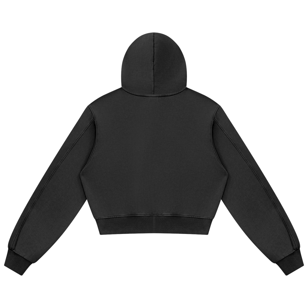Women's Mineral Wash Full-Zip Hoodie