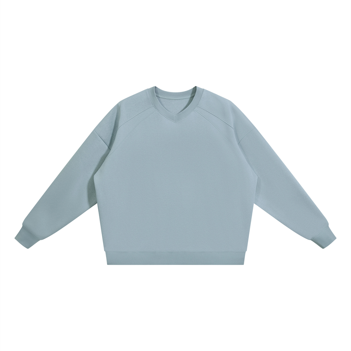 350 GSM Oversized V-Neck Sweatshirt (U)