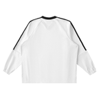 Color Block V-Neck Long Sleeve T-Shirt