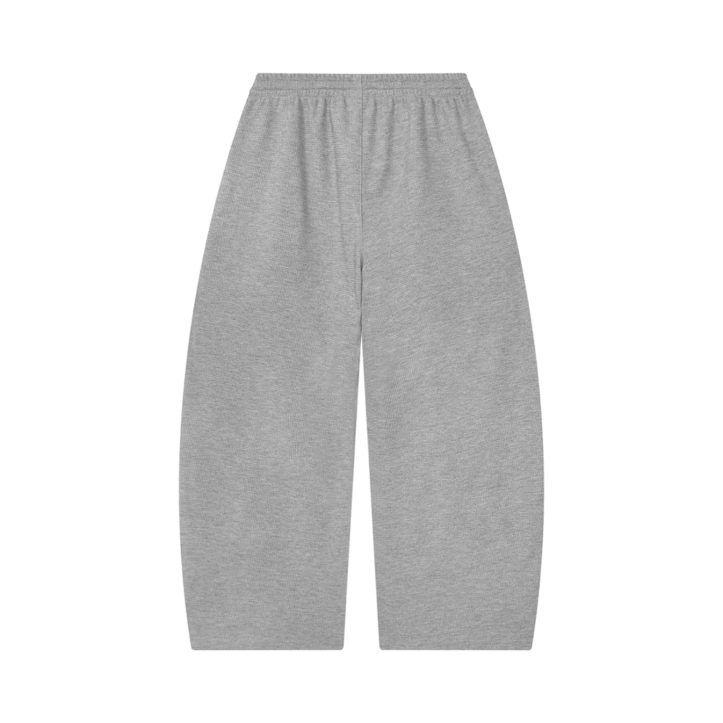 360 GSM Waffle Barrel Leg Pants