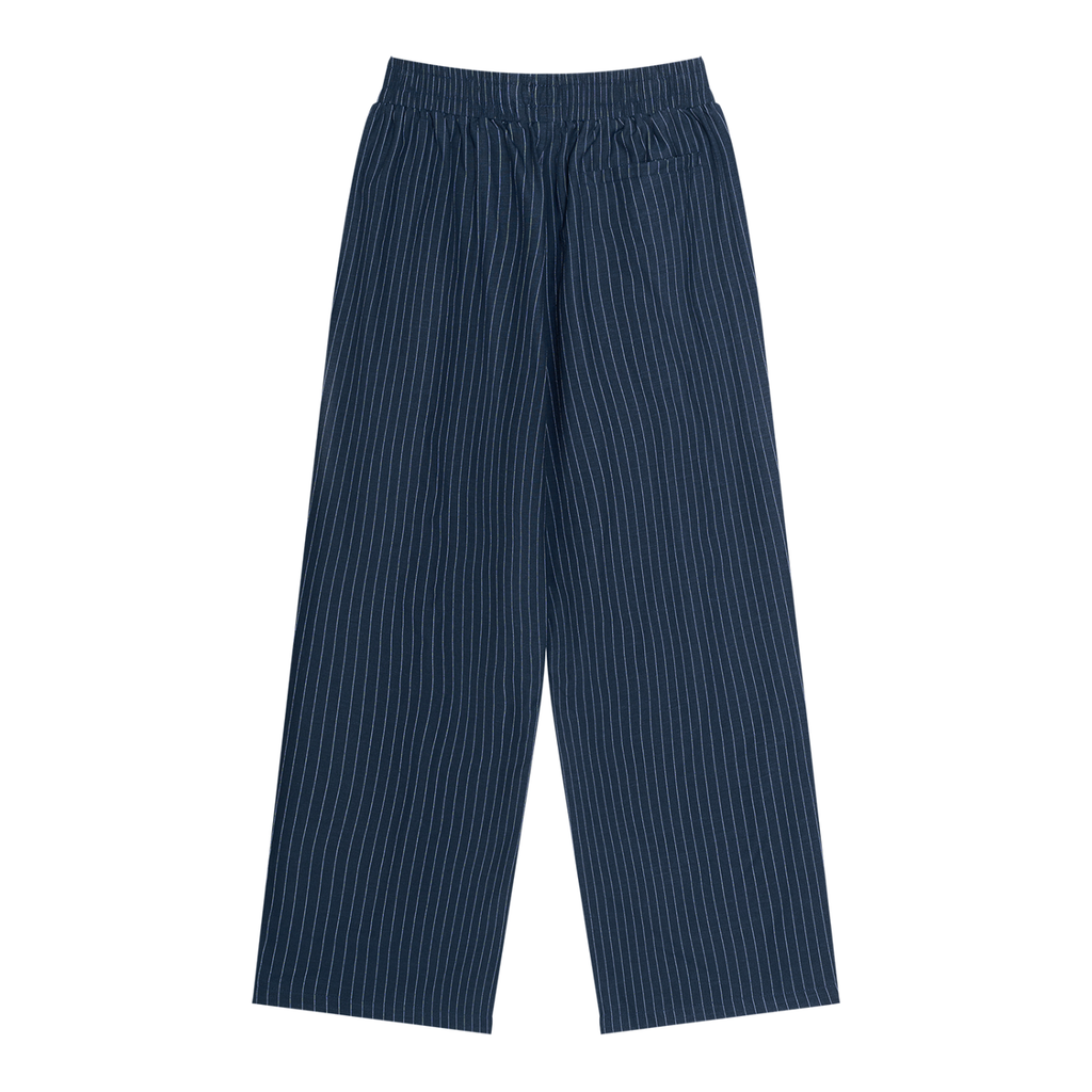145 GSM Striped Pleated Pants (U)