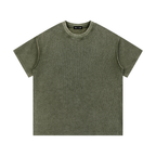 Mineral Wash Waffle Knit T-Shirt