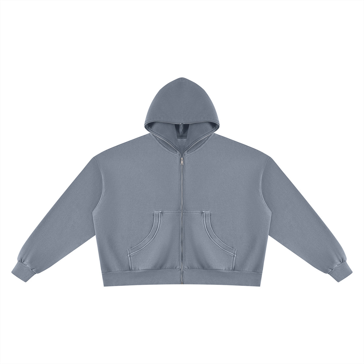 Vintage Wash Fleece Boxy Hoodie