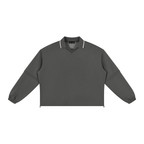 380 GSM Boxy Collared Detachable Sweatshirt (U)