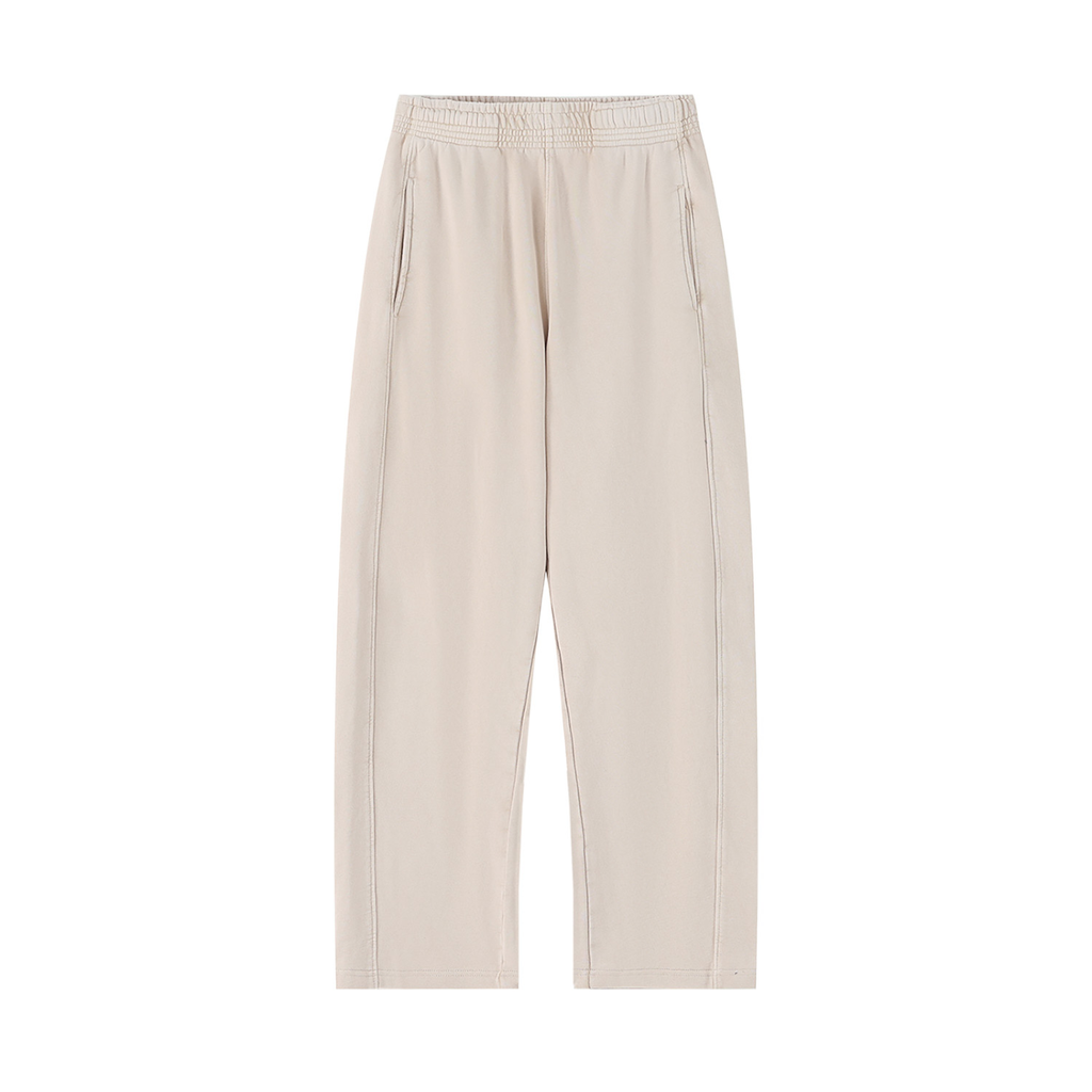 420 GSM Mineral Wash Straight Sweatpants (U)