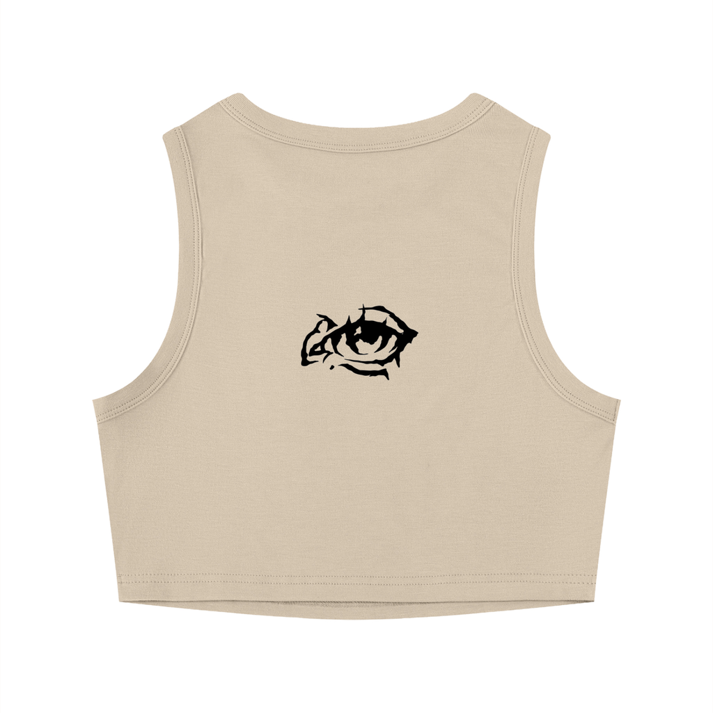 Women's Tight Crewneck Crop Tank Top