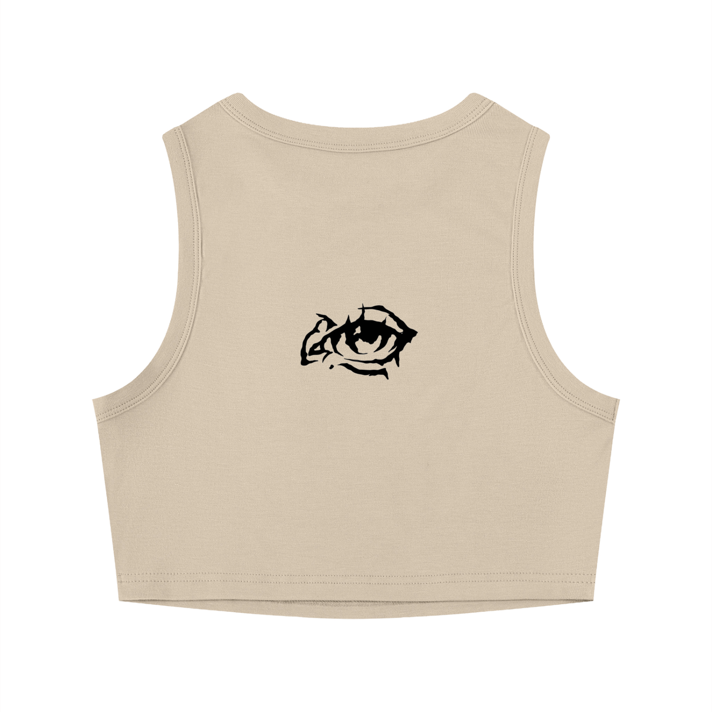 Women's Tight Crewneck Crop Tank Top