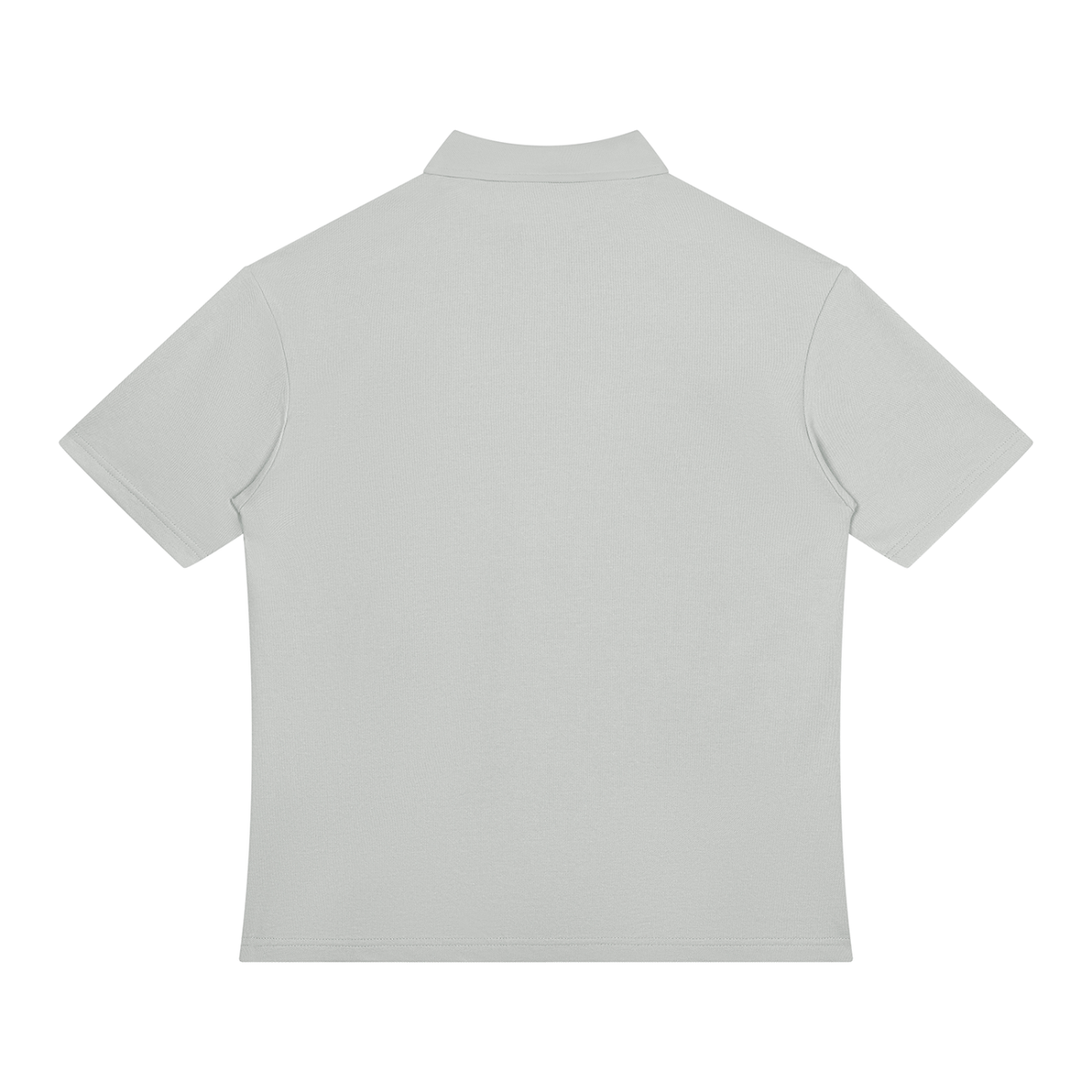 Color Block Quarter-Zip Polo Shirt