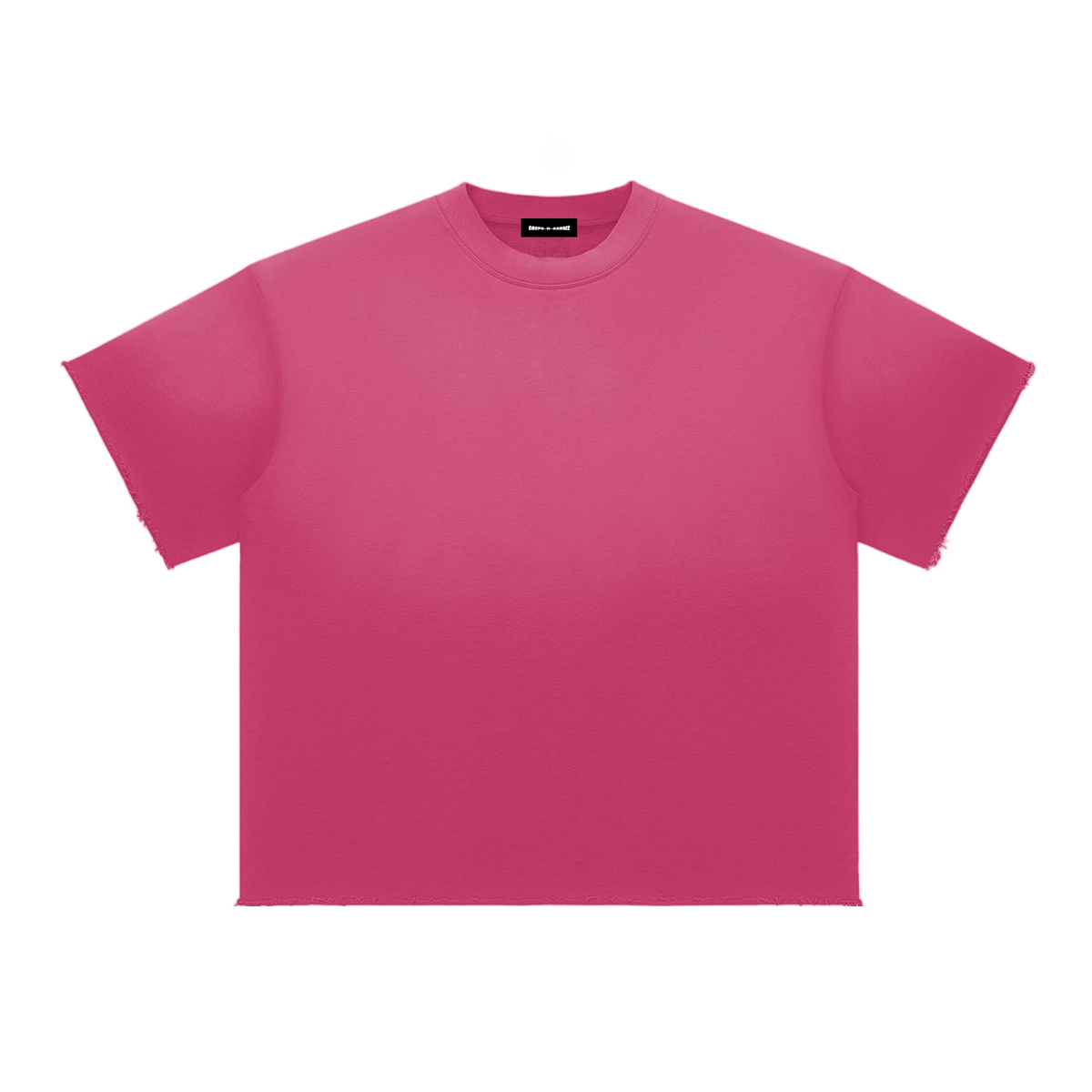 Sun Faded Raw Edge T-Shirt