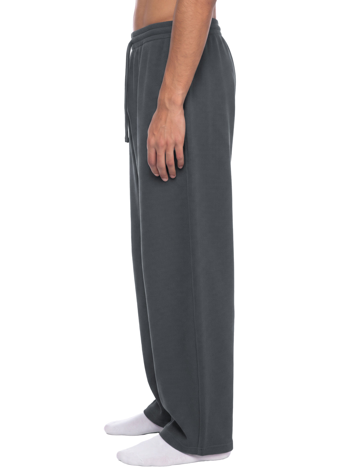 360 GSM Waffle Barrel Leg Pants