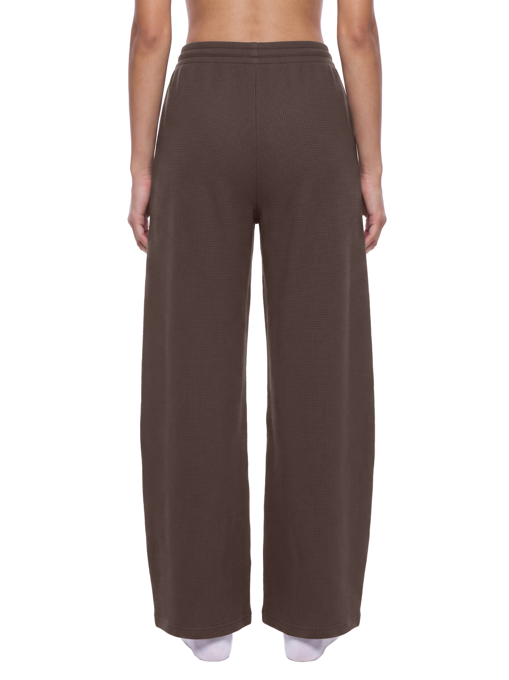 360 GSM Waffle Barrel Leg Pants