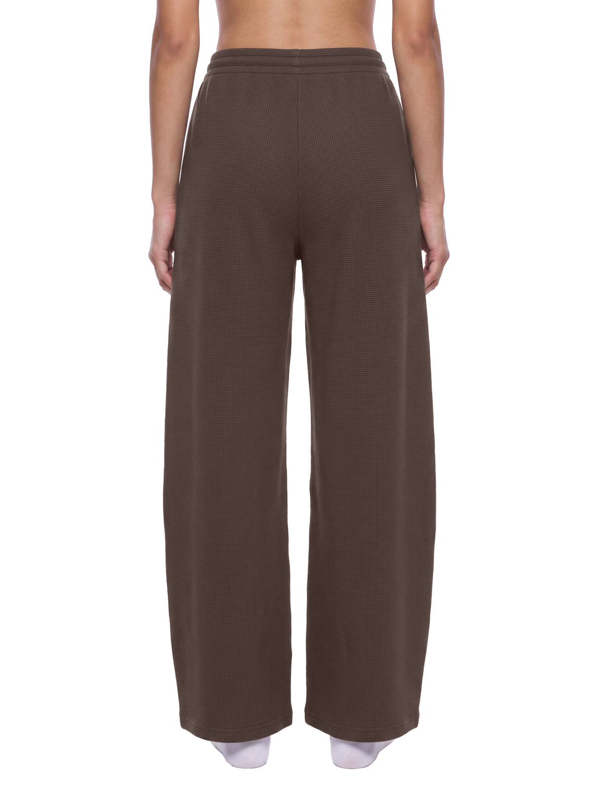 360 GSM Waffle Barrel Leg Pants